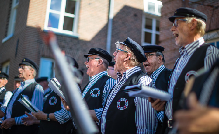 Mannenkoor - beeld: Biesboschlinie